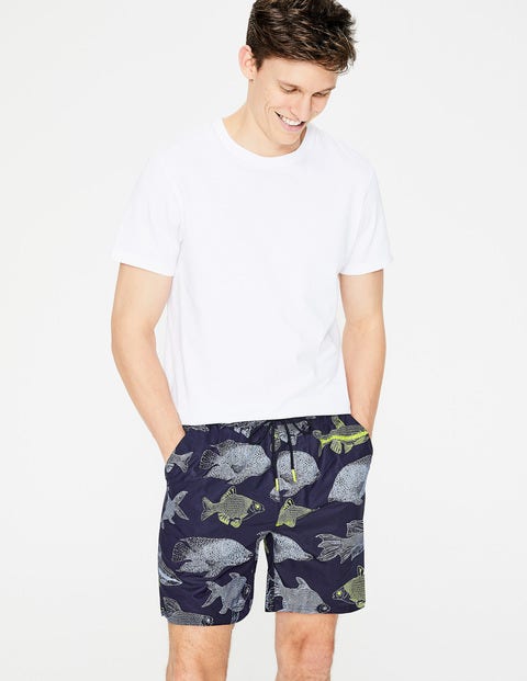 Swimshorts - Navy Fish Swimshorts - Navy Fish