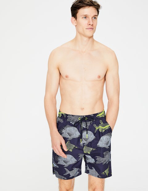 Swimshorts - Navy Fish Swimshorts - Navy Fish