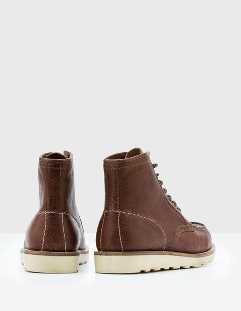 Leather Chukka Boots - Brown Leather Leather Chukka Boots - Brown Leather