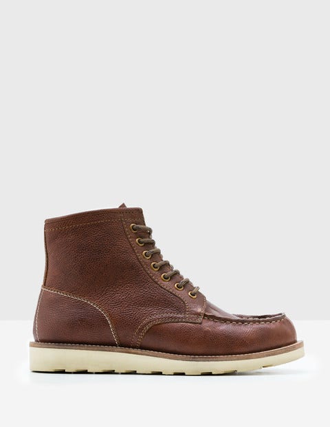 Leather Chukka Boots - Brown Leather Leather Chukka Boots - Brown Leather