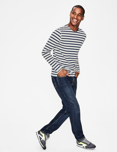 Chichester Mariner - Navy Blue/Oatmeal Marl Stripe Chichester Mariner - Navy Blue/Oatmeal Marl Stripe