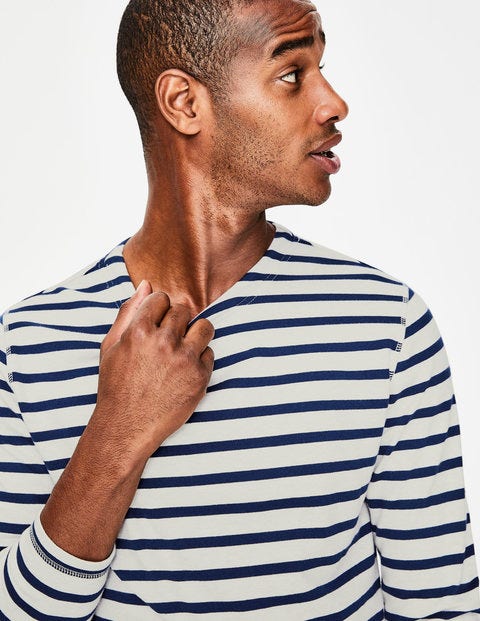 Chichester Mariner - Navy Blue/Oatmeal Marl Stripe Chichester Mariner - Navy Blue/Oatmeal Marl Stripe