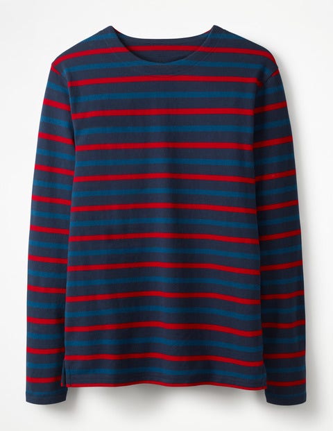 Parslow Seemannspullover - Schuluniform-Navy/Bunt, Gestreift Parslow Seemannspullover - Schuluniform-Navy/Bunt, Gestreift