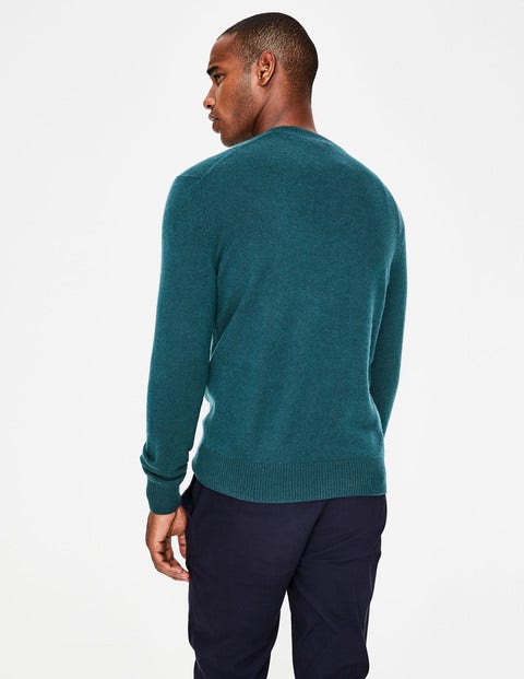 Cashmere V-Neck - Forest Cashmere V-Neck - Forest