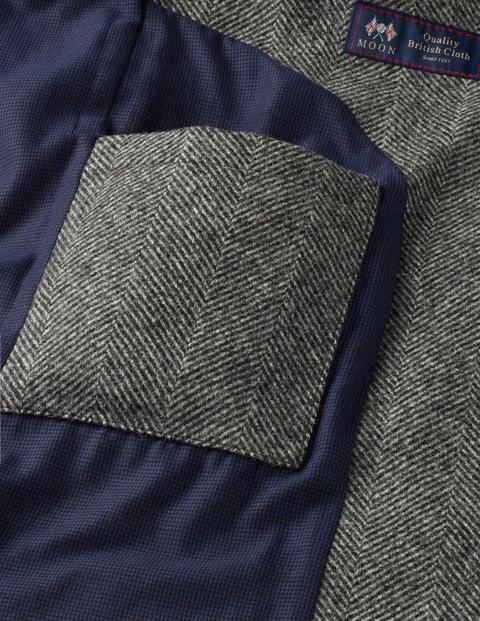 Darley Tweed Car Coat - Charcoal Herringbone Darley Tweed Car Coat - Charcoal Herringbone