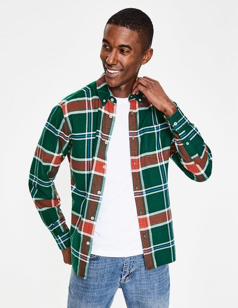 Hambleton Flannel Shirt - Scots Pine Check Hambleton Flannel Shirt - Scots Pine Check