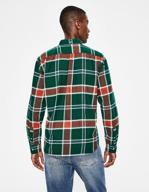 Hambleton Flannel Shirt - Scots Pine Check Hambleton Flannel Shirt - Scots Pine Check