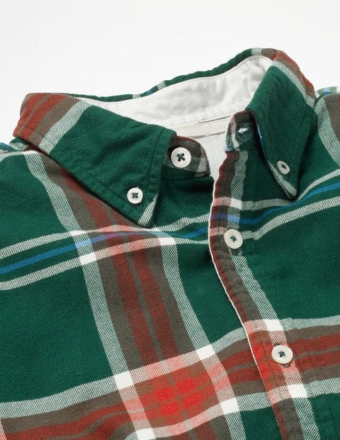 Hambleton Flannel Shirt - Scots Pine Check Hambleton Flannel Shirt - Scots Pine Check