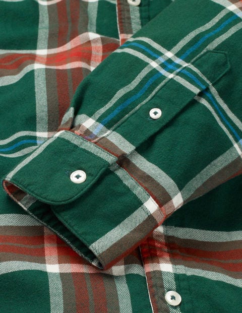 Hambleton Flannel Shirt - Scots Pine Check Hambleton Flannel Shirt - Scots Pine Check