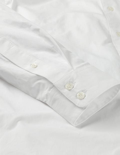Cutaway Collar Shirt - White Clip-Dot Spot Cutaway Collar Shirt - White Clip-Dot Spot