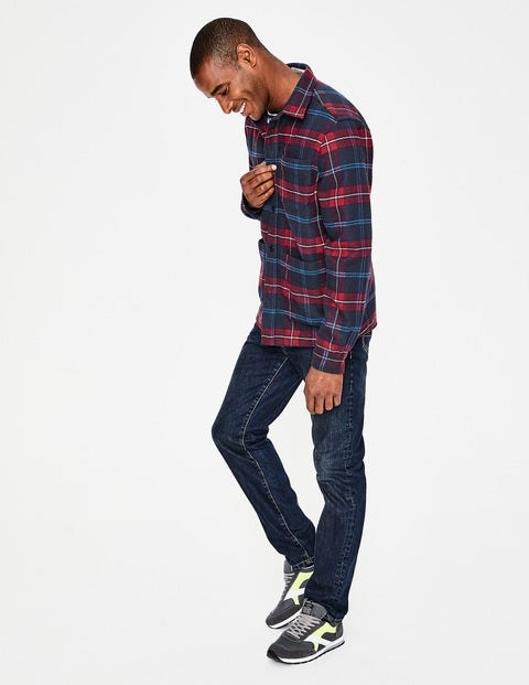 Alderley Overshirt - Navy Blue Check Alderley Overshirt - Navy Blue Check