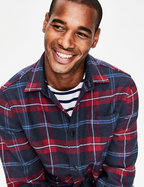 Alderley Overshirt - Navy Blue Check Alderley Overshirt - Navy Blue Check