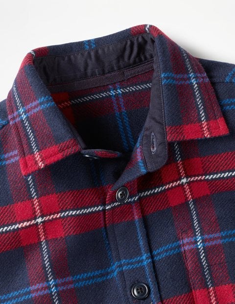 Alderley Overshirt - Navy Blue Check Alderley Overshirt - Navy Blue Check