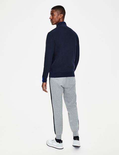 Milton Zip-Up Sweatshirt - Navy Milton Zip-Up Sweatshirt - Navy