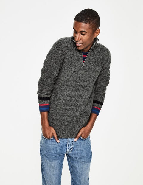 Tarbert Half-Zip - Gunmetal Tarbert Half-Zip - Gunmetal