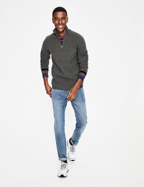 Tarbert Half-Zip - Gunmetal Tarbert Half-Zip - Gunmetal