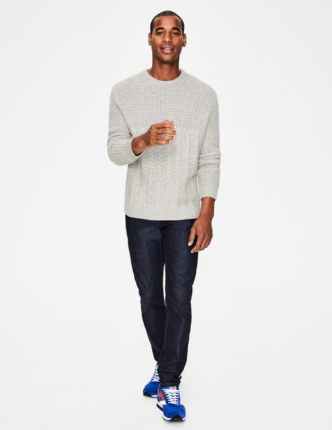Tarbert Aran Crew Neck - Oatmeal Tarbert Aran Crew Neck - Oatmeal