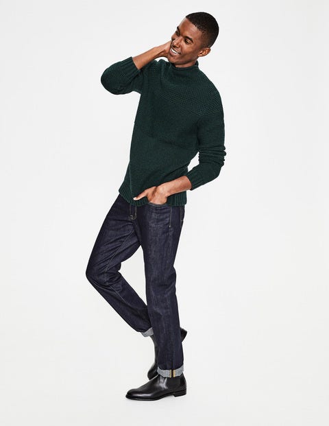 Tarbert Roll Neck - Forest Tarbert Roll Neck - Forest
