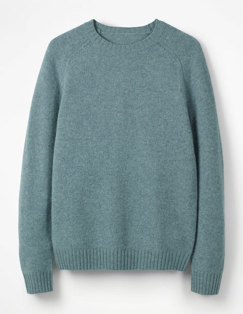 Aldgate Brushed Crew Neck - Topaz Aldgate Brushed Crew Neck - Topaz