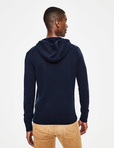 Cashmere Hoodie - Navy Cashmere Hoodie - Navy