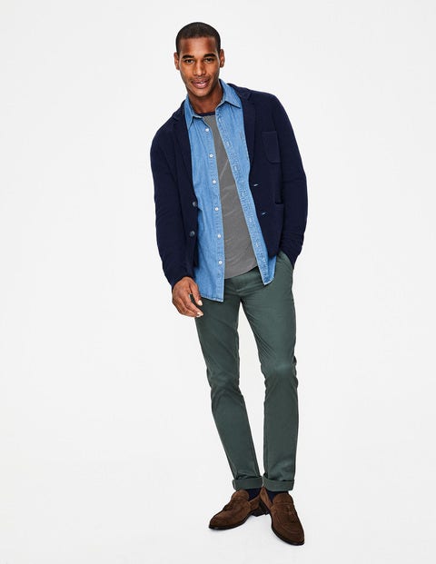 Milano Knitted Blazer - Navy Milano Knitted Blazer - Navy