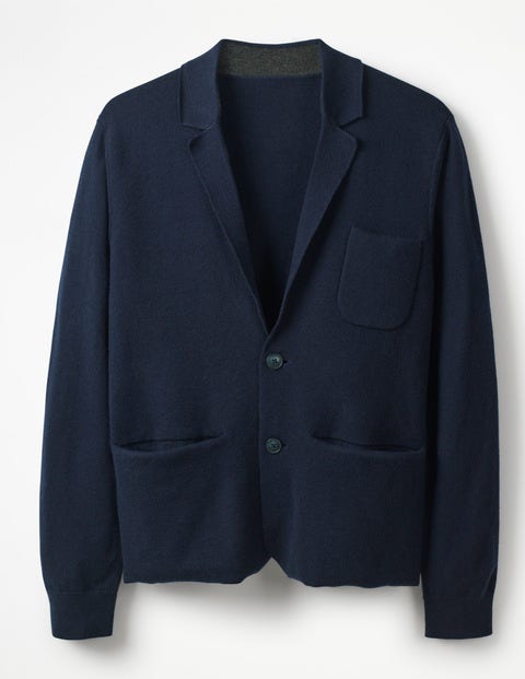 Milano Knitted Blazer - Navy Milano Knitted Blazer - Navy