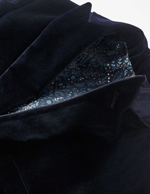 Rivington Velvet Jacket - Midnight Navy Rivington Velvet Jacket - Midnight Navy