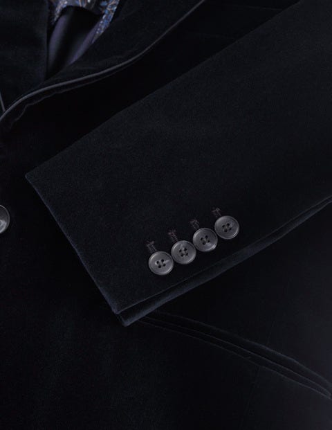 Rivington Velvet Jacket - Midnight Navy Rivington Velvet Jacket - Midnight Navy