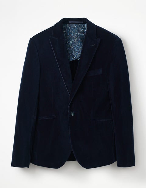 Rivington Velvet Jacket - Midnight Navy Rivington Velvet Jacket - Midnight Navy