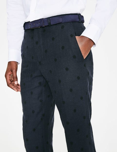 Barnes Pants - Navy Spot Barnes Pants - Navy Spot