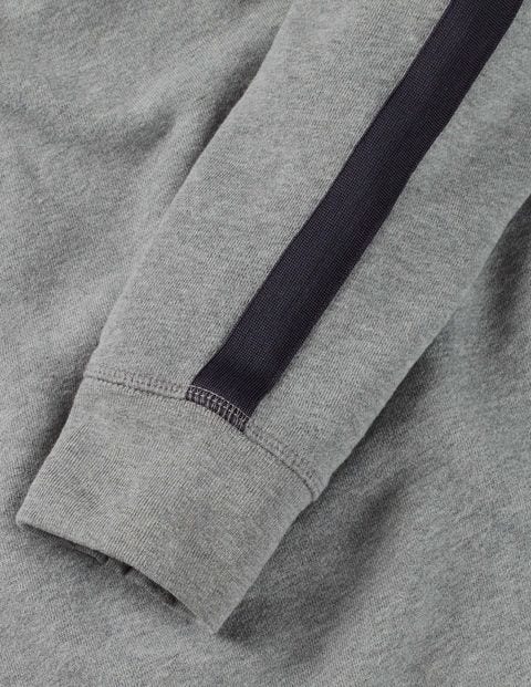Whistler Sweatshirt - Grey Marl/Navy Stripe Whistler Sweatshirt - Grey Marl/Navy Stripe
