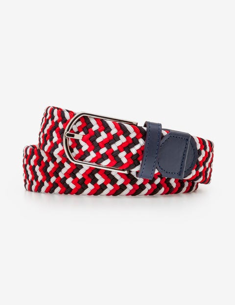 Webbing Belt - Red Multi Webbing Belt - Red Multi