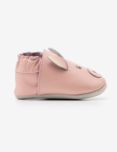 Piggy Leather Shoes - Provence Dusty Pink Piggy Leather Shoes - Provence Dusty Pink
