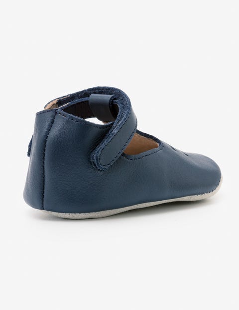 Supersoft Leather Shoes - Navy Supersoft Leather Shoes - Navy