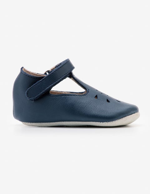 Supersoft Leather Shoes - Navy Supersoft Leather Shoes - Navy