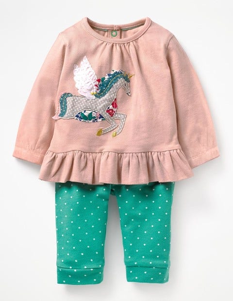 Magical Appliqué Play Set - Provence Dusty Pink Unicorn Magical Appliqué Play Set - Provence Dusty Pink Unicorn