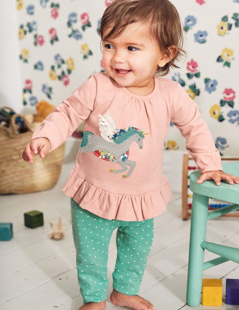 Magical Appliqué Play Set - Provence Dusty Pink Unicorn Magical Appliqué Play Set - Provence Dusty Pink Unicorn