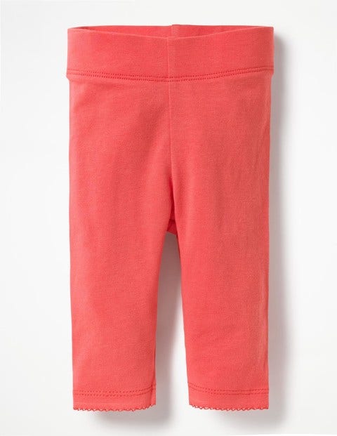Baby Leggings - Coral Sunset Pink Baby Leggings - Coral Sunset Pink