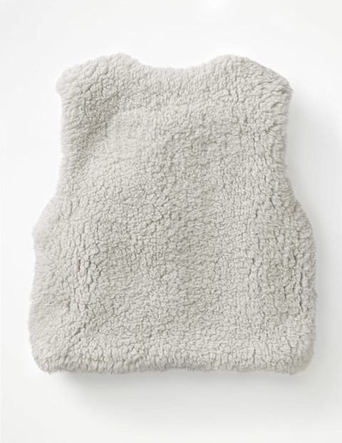 Reversible Fleecy Gilet - Shale Grey Reversible Fleecy Gilet - Shale Grey
