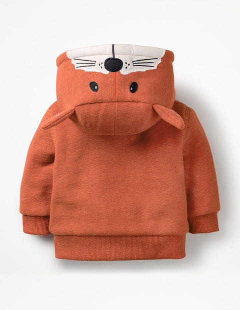 Shaggy Lined Fox Cub Hoodie - Fox Orange Shaggy Lined Fox Cub Hoodie - Fox Orange