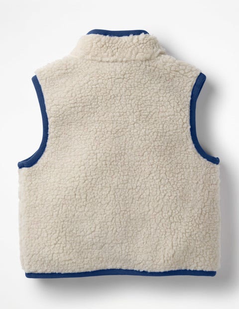 Cosy Borg Vest - Oatmeal Marl Cosy Borg Vest - Oatmeal Marl