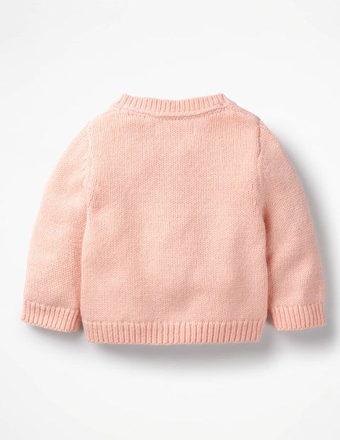 Characterful Crochet Cardigan - Provence Dusty Pink Apples Characterful Crochet Cardigan - Provence Dusty Pink Apples
