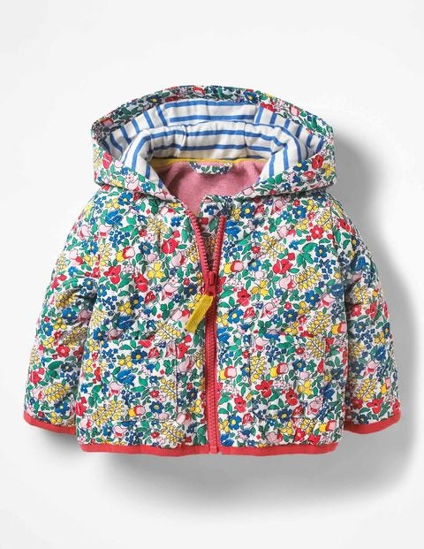 Flowery Quilted Coat - Multi Flowerbed Flowery Quilted Coat - Multi Flowerbed
