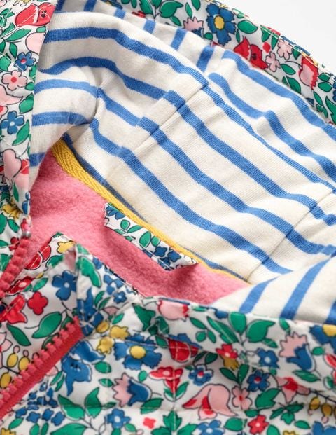 Flowery Quilted Coat - Multi Flowerbed Flowery Quilted Coat - Multi Flowerbed