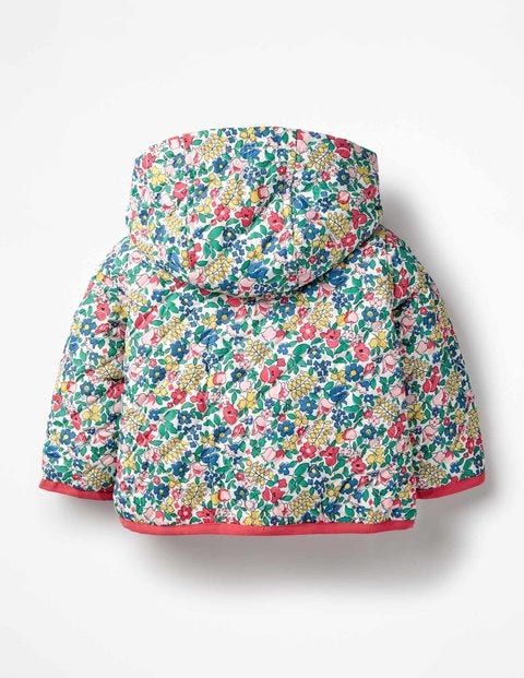 Flowery Quilted Coat - Multi Flowerbed Flowery Quilted Coat - Multi Flowerbed