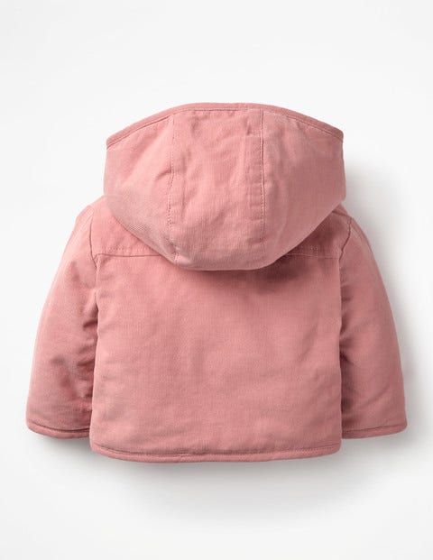Woodland Animals Cord Jacket - Almond Blossom Pink Hedgehogs Woodland Animals Cord Jacket - Almond Blossom Pink Hedgehogs