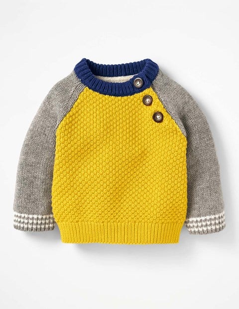 Hotchpotch Knitted Jumper - Sunshine Yellow Hotchpotch Knitted Jumper - Sunshine Yellow