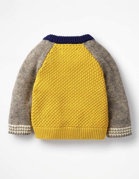 Hotchpotch Knitted Jumper - Sunshine Yellow Hotchpotch Knitted Jumper - Sunshine Yellow