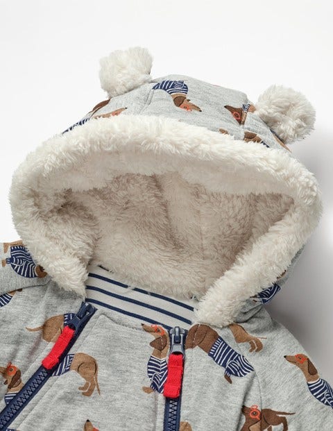 Cosy All-In-One - Grey Marl Sausage Dogs Cosy All-In-One - Grey Marl Sausage Dogs