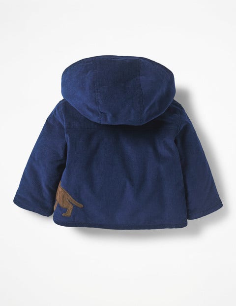 Appliqué Cord Jacket - Beacon Blue Sausage Dog Appliqué Cord Jacket - Beacon Blue Sausage Dog